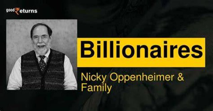 Nicky Oppenheimer Net Worth How Much is Oppenheimer Worth?
