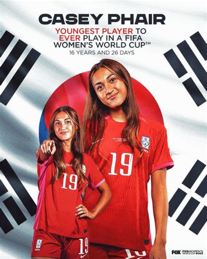 N.J. teen Casey Phair youngest ever to play in a World Cup game