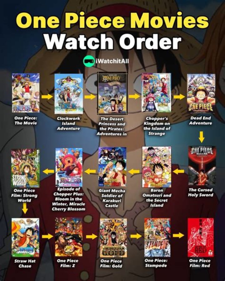 One Piece Movies In Order What Is The Right Way To Watch It?