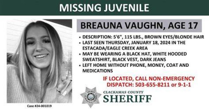 Oregon Breauna Vaughn Missing Update 2024 Is He Found Yet?