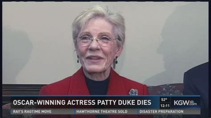 Oscar, Emmywinning actress Patty Duke dies at 69