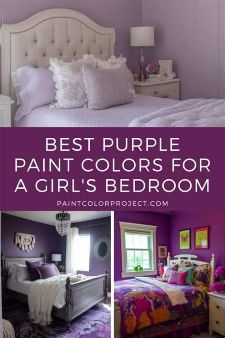 Paint Your Bedroom This Pretty Shade for a Tranquil Vibe Purple bedrooms, Purple rooms, Blue rooms