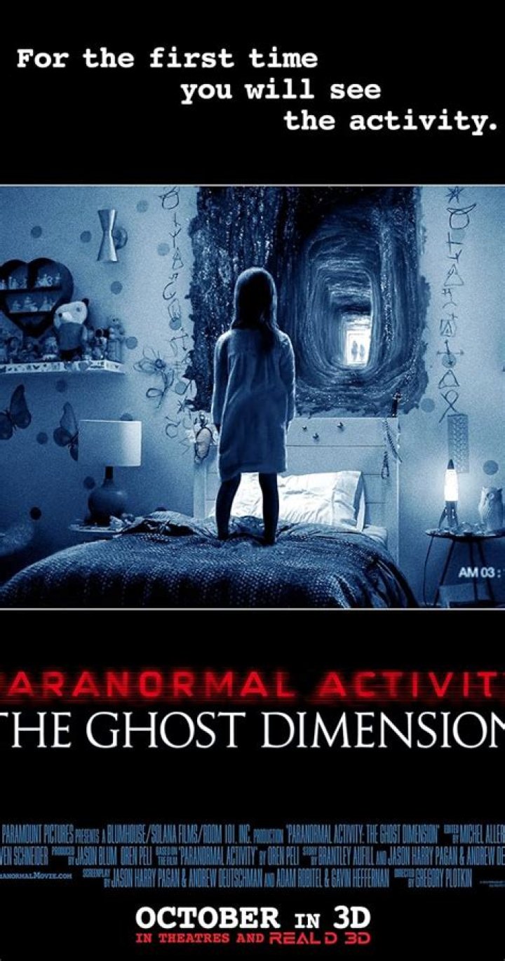 Paranormal Activity 5 poster has a terrible tagline SciFiNow The World's Best Science