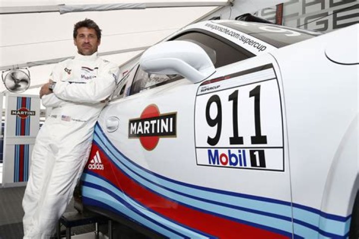 Patrick Dempsey Races For Martini in the Porsche Mobil 1 Supercup The