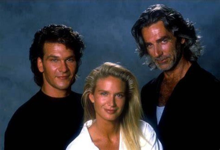 Patrick Swayze, Kelly Lynch and Sam Elliott in the film "Road House" (1989)