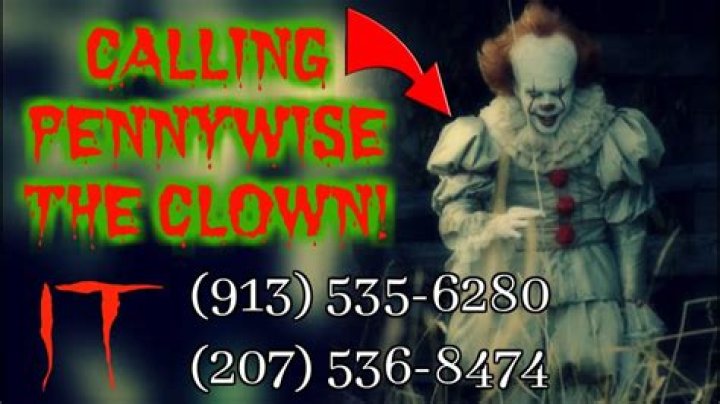 Pennywise The Clown Phone Number 2024 Ciel Melina