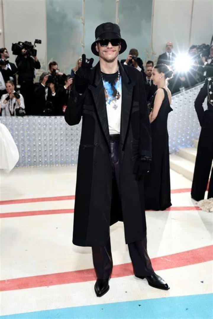Pete Davidson at the 2023 Met Gala Met Gala 2023 Red Carpet Fashion