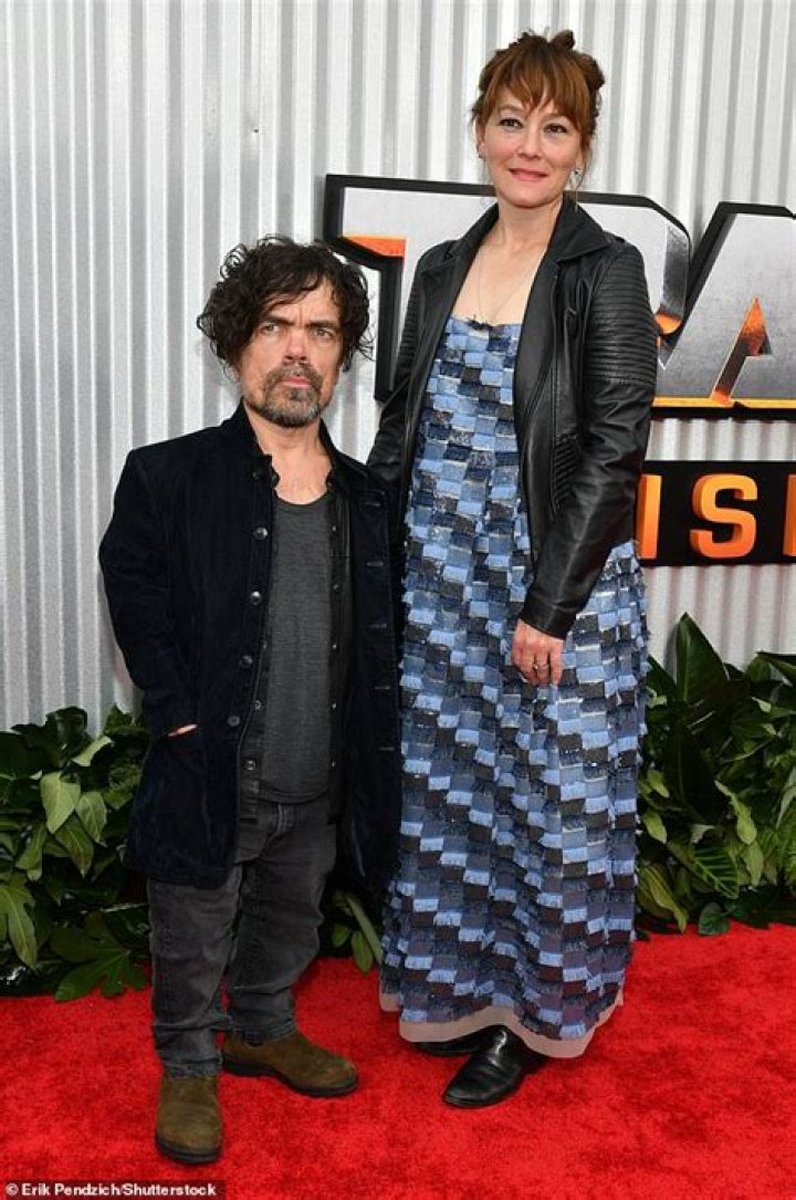 Peter Dinklage and his wife Erica Schmidt at the 71st Emmy Awards, Los