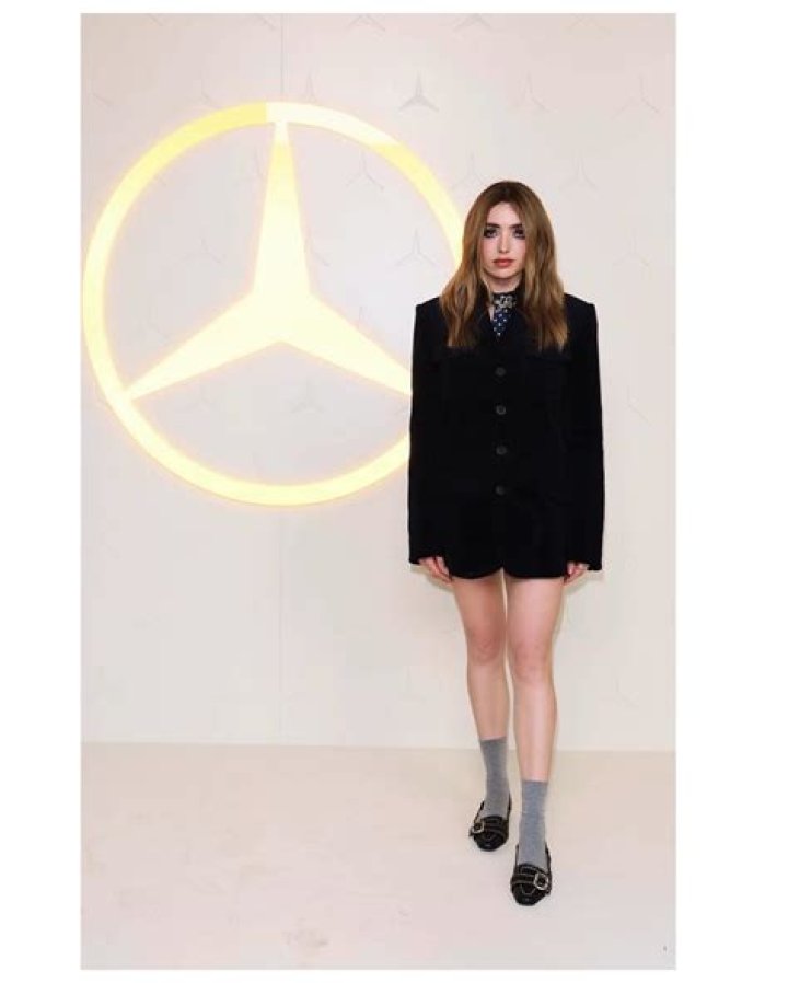 Peyton List Attends MercedesBenz Fashion Week Runway Event In NYC