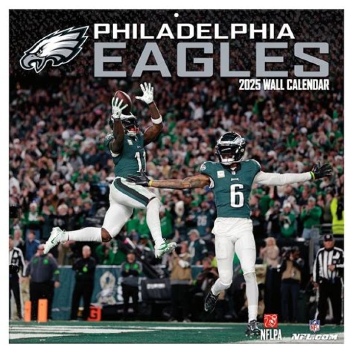 Philadelphia Eagles 12" x 12" Arched Logo Decal
