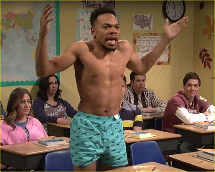 Photo chance the rapper shirtless snl 01 Photo 3989655 Just Jared Entertainment News