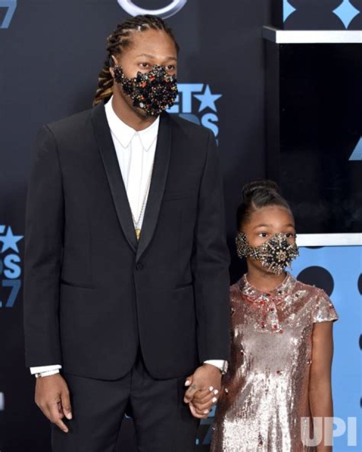 Photo Future and London Wilburn attend the annual BET Awards in Los Angeles LAP20170625324