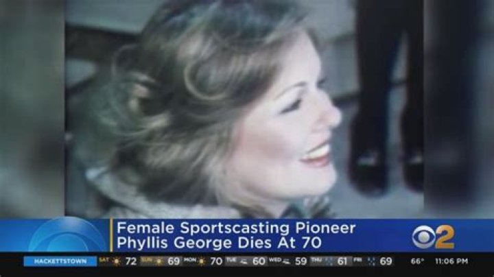 Phyllis female sportscasting pioneer, dies at 70