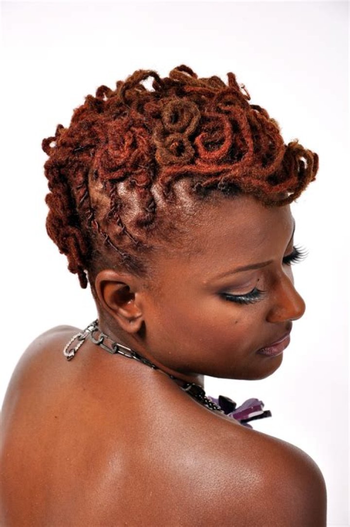 Pin by Monique VinsonWilks on Wedding Hairstyles Locs hairstyles, Medium hair styles, Short