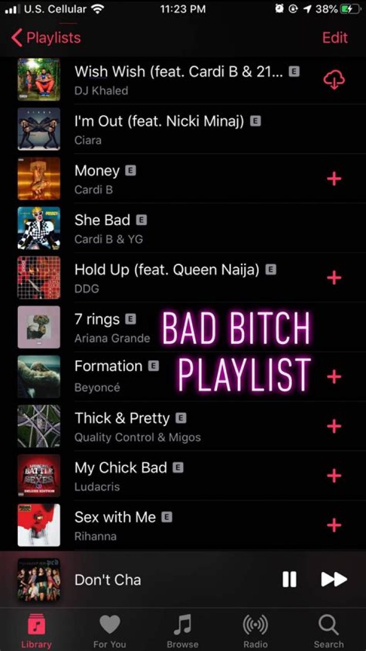 Playlist Names Ideas Baddie Pin On Spotify/apple Boduwewasueb