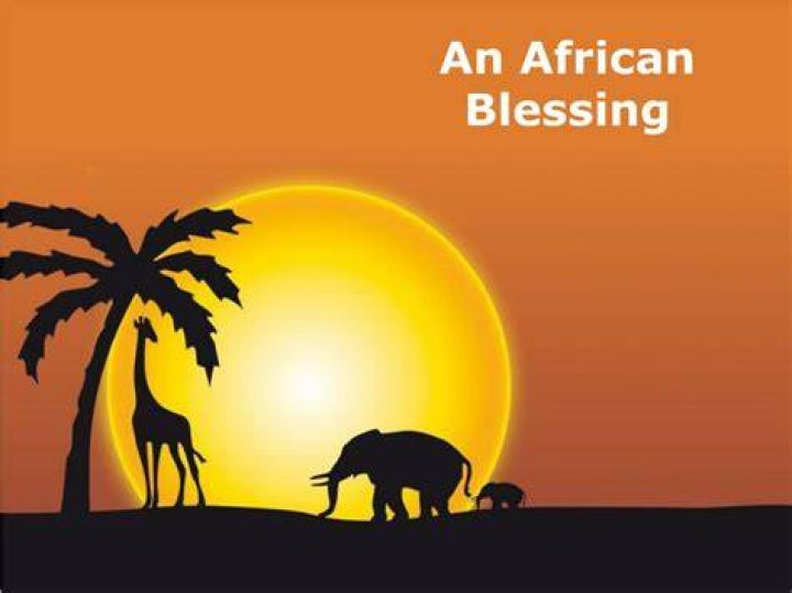 PPT An African Blessing PowerPoint Presentation, free download ID