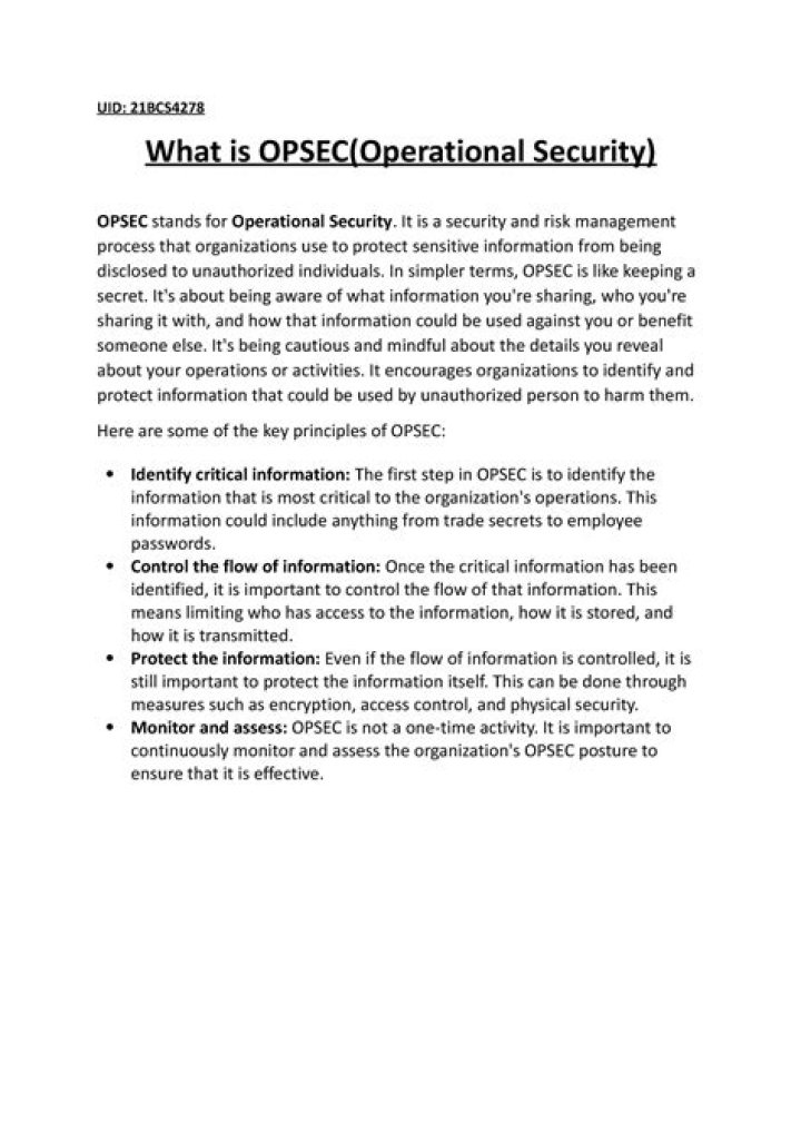 Provided by OSPA ( OPSEC for Families Presented by (Presenter&rsquo;s Name
