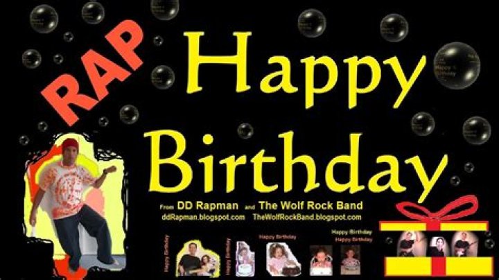 Rap Happy Birthday Song DD Rapman and The Wolf Rock Band Official Rap Happy Birthday To You