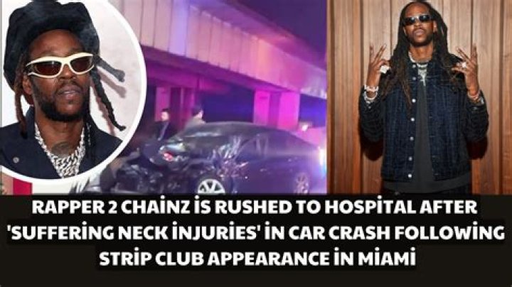 Rapper 2 Chainz hospitalized after car accident in Miami Los Angeles