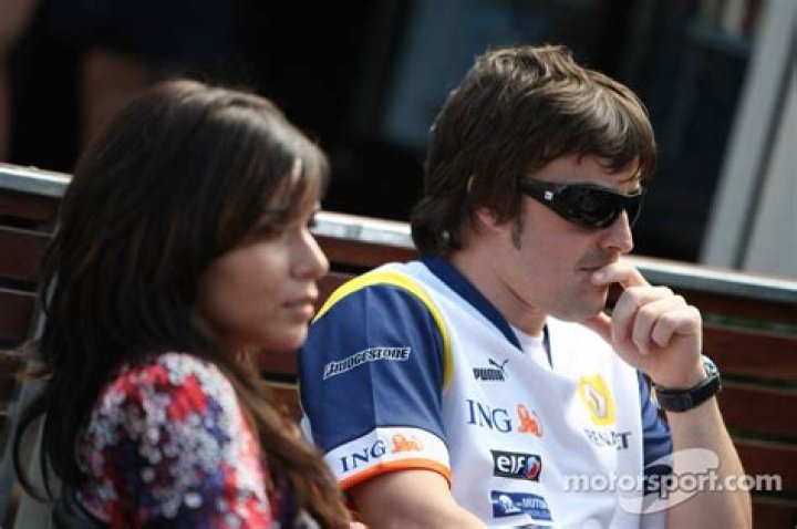 Raquel Rosario Wife of Fernando Alonso at Chinese GP