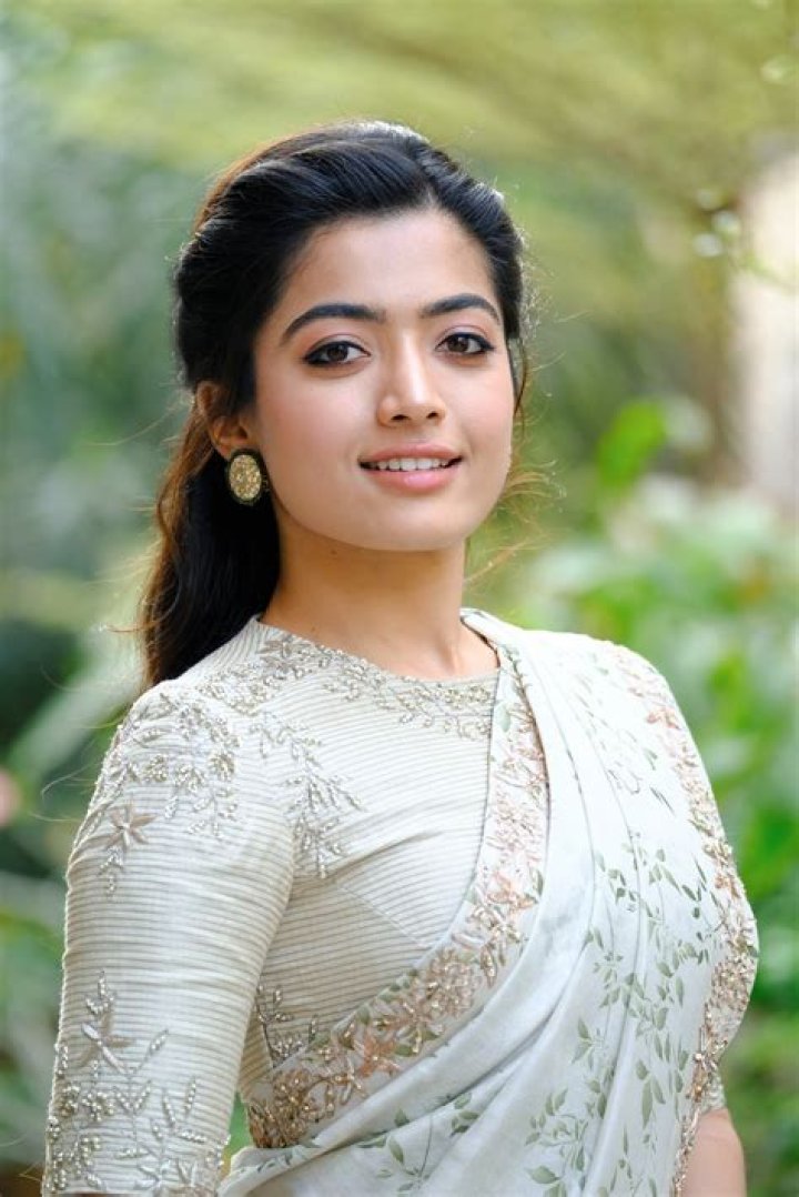 Rashmika Mandanna New Hot Photos In Saree South Indian Actress Photos and Videos of