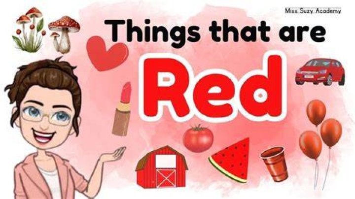 Red Things 101 Things That Are Red in Nature &bull; Colors Explained