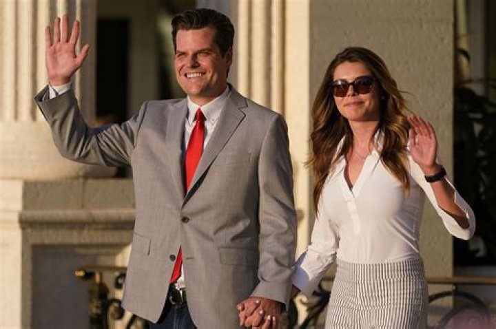 Rep. Matt Gaetz elopes to California, marries girlfriend Ginger Luckey