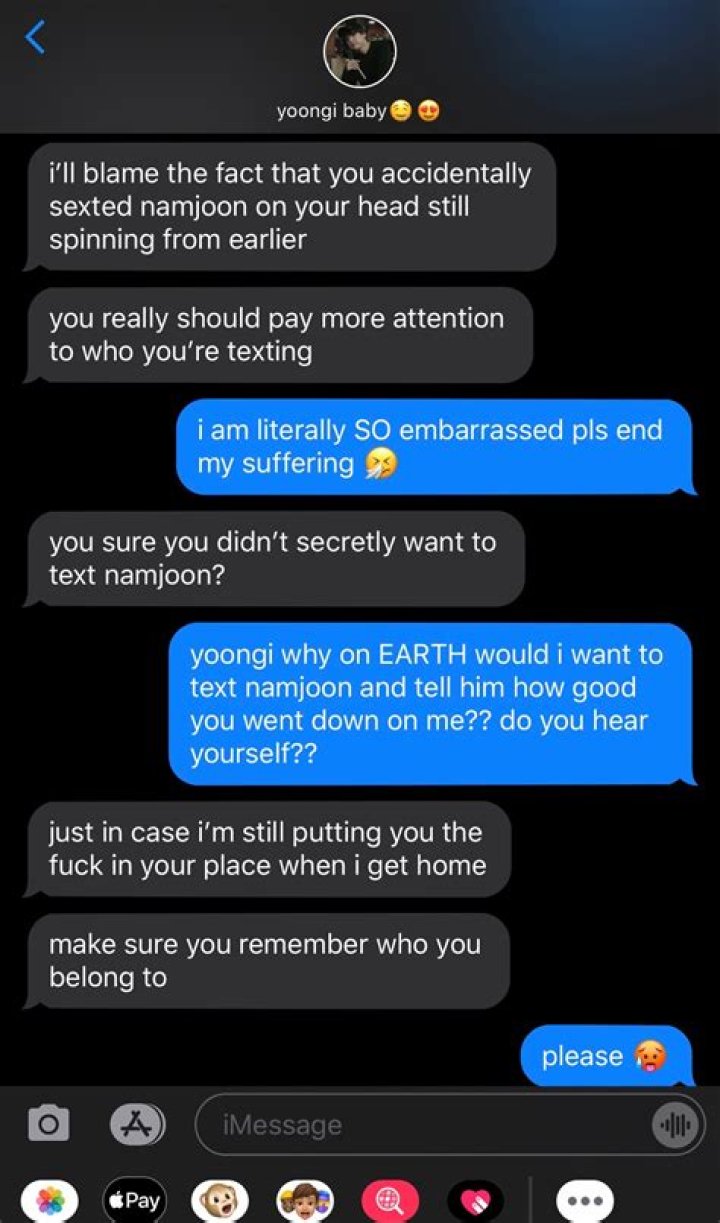 Request Accidentally moaning and the texts turn... in 2020