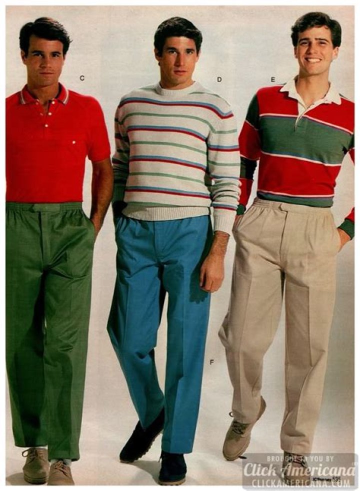 Retro Fashion For Men 1980