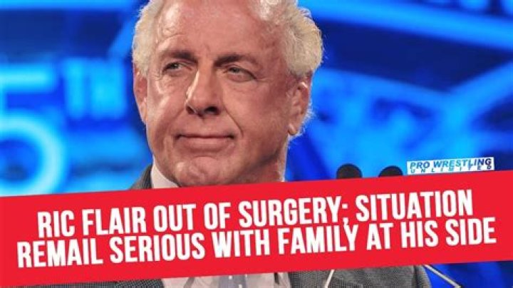 Ric Flair out of surgery Here's a look back at the WWE legend's career