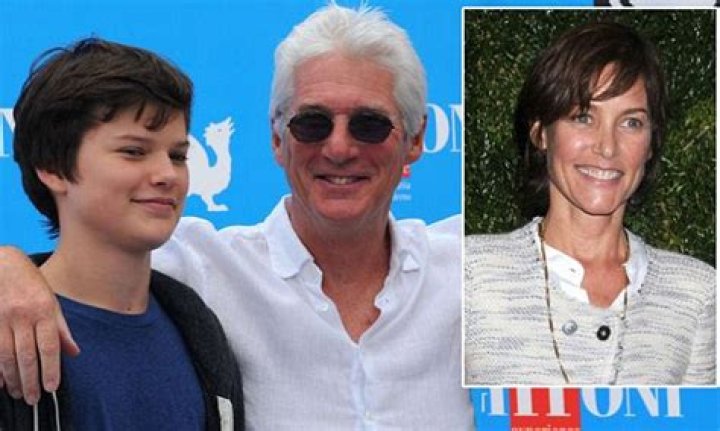 Richard Gere joined by son Homer James Jigme at Giffoni Film Festival