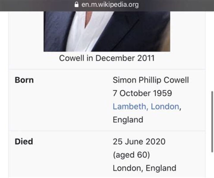 RIP Simon Cowell trends on Twitter leaving fans wrongly thinking he's dead