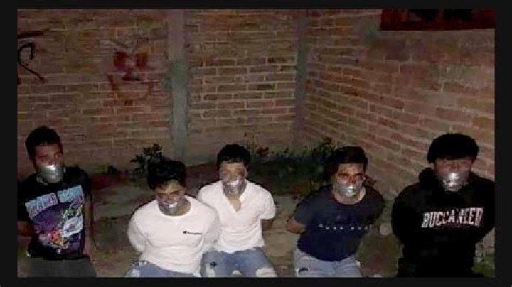 Roberto Olmeda, Diego Lara, Uriel Galvan, Jaime Martinez and Dante