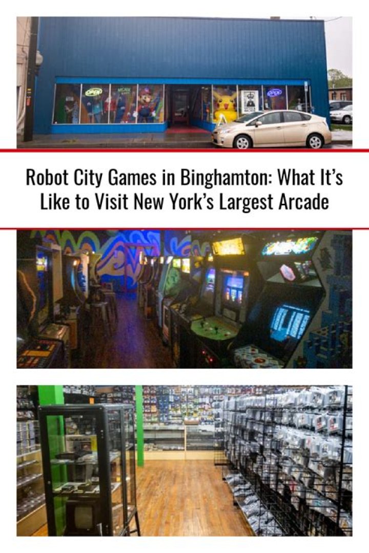 Robot City Games in Binghamton What It's Like to Visit New York's