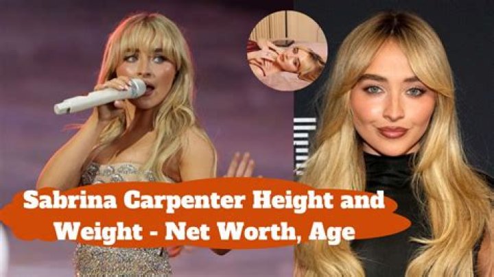 Sabrina Carpenter Height And Weight Unveiling Her Body Statistics 2024