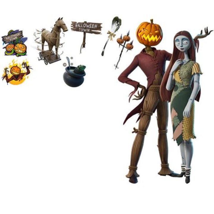 Sally and Jack in The Nightmare Before Christmas 43 Things That Made