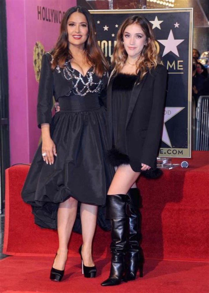 Salma Hayek&rsquo;s Daughter Valentina Soars in Platforms for Saint Laurent