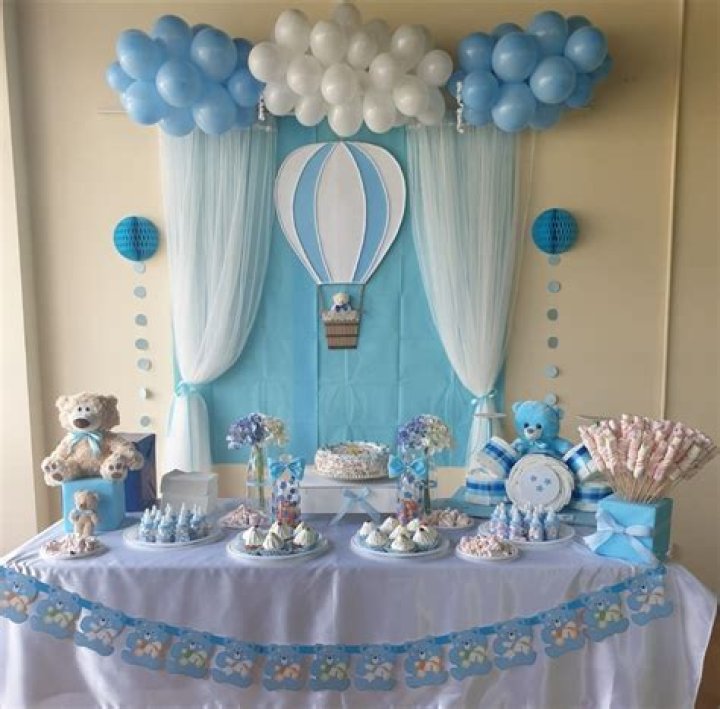 Saritah.. 😊💕 Decoraciones de baby shower para ni&ntilde;os, Decoraciones de