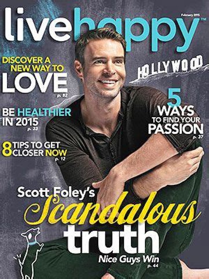 Scott Foley Live Happy Magazine