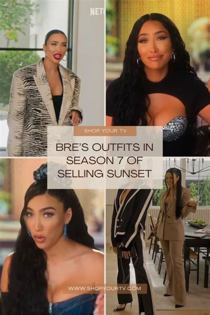 See Selling Sunset's Bre Tiesi Before Plastic Surgery NewsFinale
