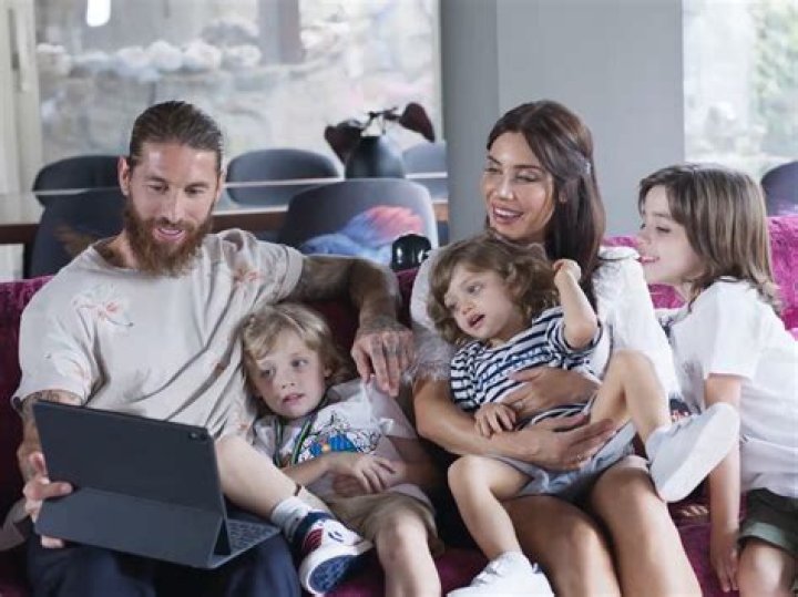 Sergio Ramos and his family footballislife Sergio Ramos Pinterest