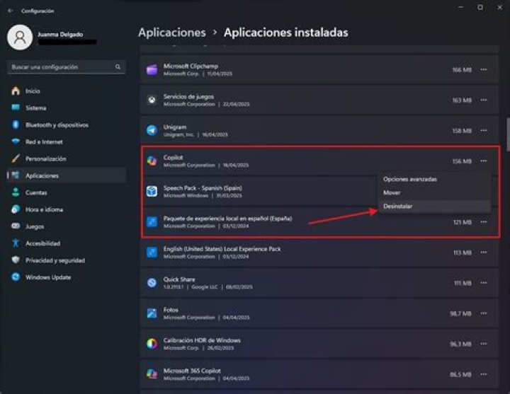Servicios por usuario Windows Application Management Microsoft Learn