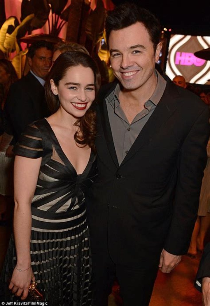 Seth MacFarlane and Emilia Clarke of 'Game of Thrones' split up LA Times