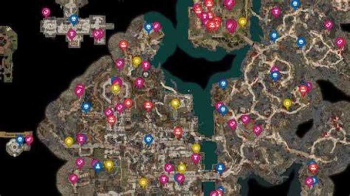 ShadowCursed Lands Map Act 2 for Baldur's Gate 3 (BG3) Game Maps