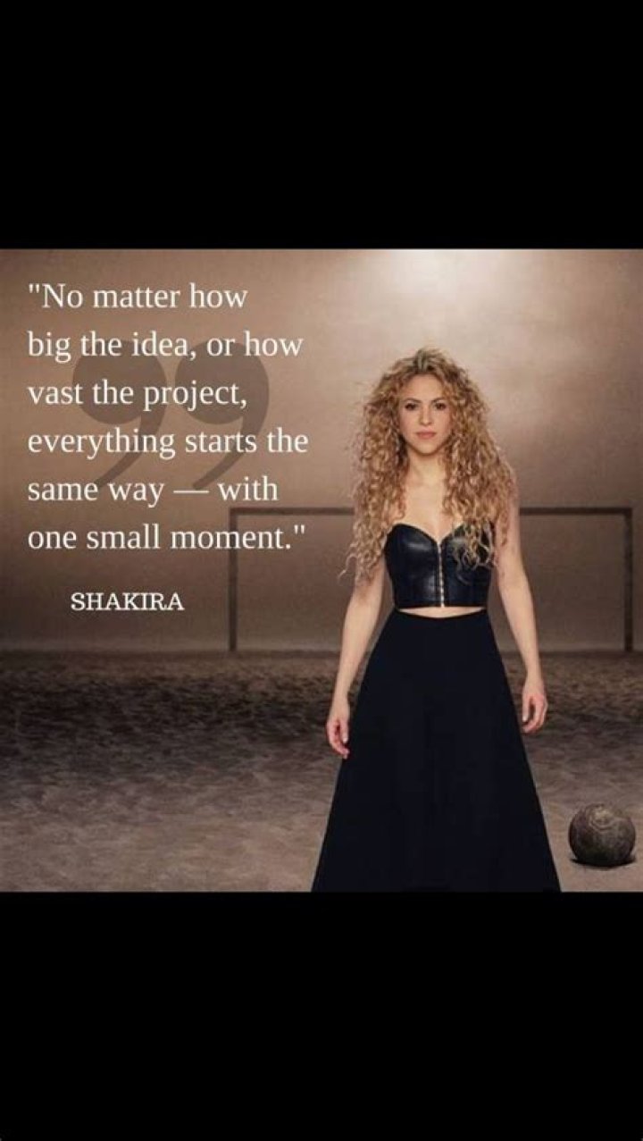 Shakira wisdom Shakira quotes, Shakira, Celebration quotes