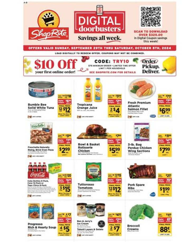 Shoprite Weekly Circular 7/4/21 7/10/21 Shoprite can can sale Sneak