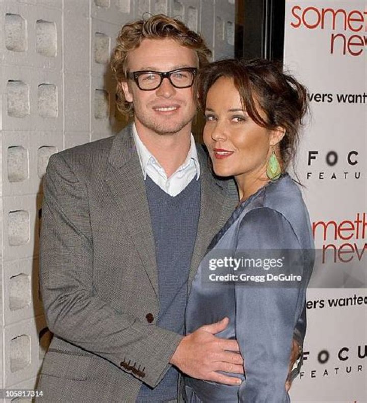 Simon Baker & Wife Rebecca Rigg Prix De Diane 2019