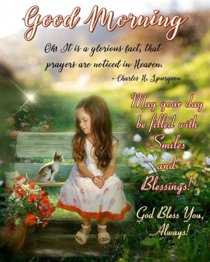 Smile And Blessings Good Morning Quote Pictures, Photos, and Images for Facebook, Tumblr
