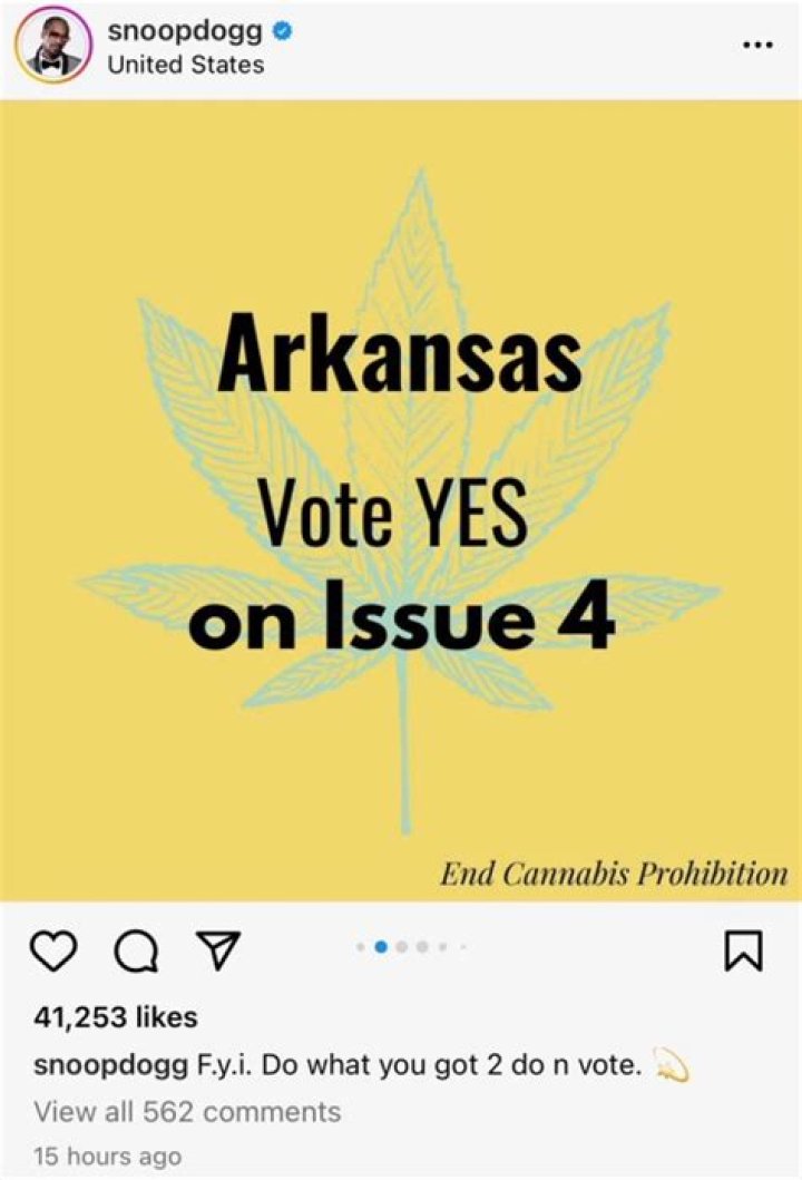 Snoop Dog is never wrong! r/Arkansas