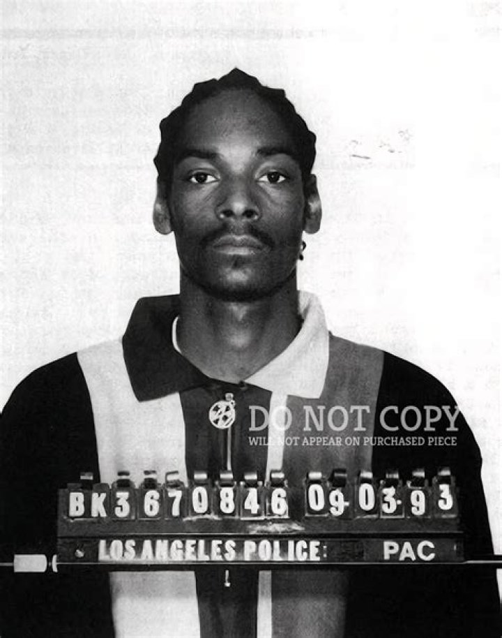 Snoop Dogg Mug Shot 8 X 10 Stunning 1993 California
